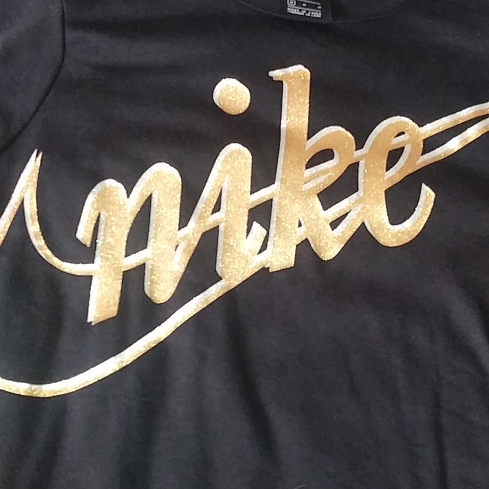 Nike Outfit/Set/Bundle Sparkle Gold/Silver *NEW* - Picture 2 of 6